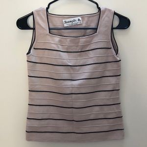 Vintage square neck rib tank